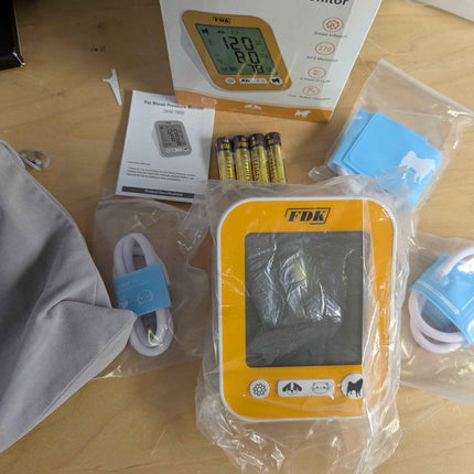 Veterinary Blood Pressure Monitor for Pet Dog and Cat, Animal Automatic Digital