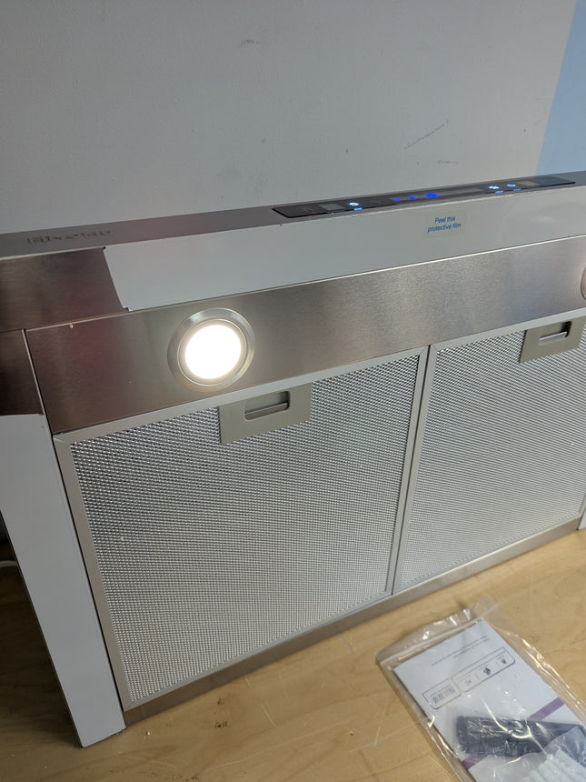 HisoHu 30 Inch Under Cabinet Range Hood with 1200-CFM, 4 Speed Gesture Sensing&T