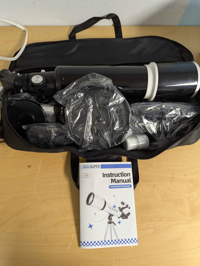 Telescope 80mm Aperture 600mm - Astronomical Portable Refracting, Fully Multi-Co