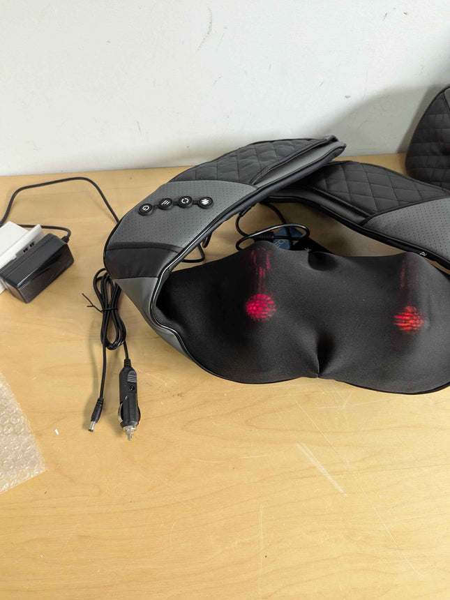 RESTECK Massagers for Neck and Back with Heat - Deep Tissue 3D Kneading Pillow,