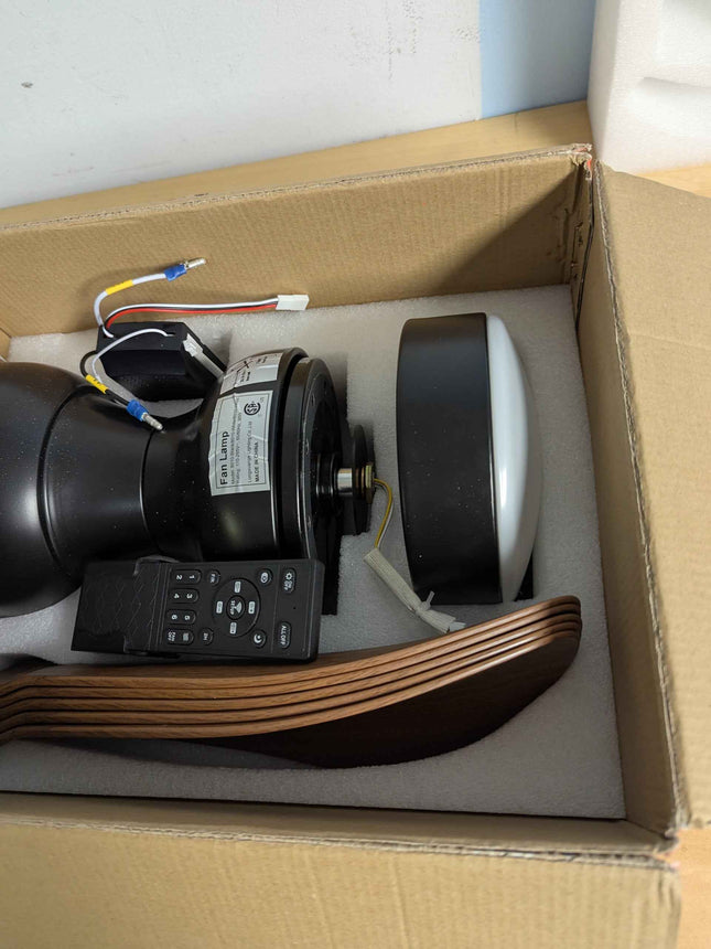 Modern Ceiling Fans with Lights Remote/APP Control, 29" Flush Mount Ceiling Fans