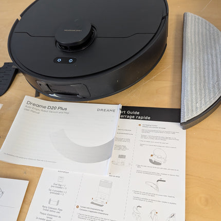 (NO STATION) DREAME D20 Plus Robot Vacuum, 13000Pa Suction, Robot Only