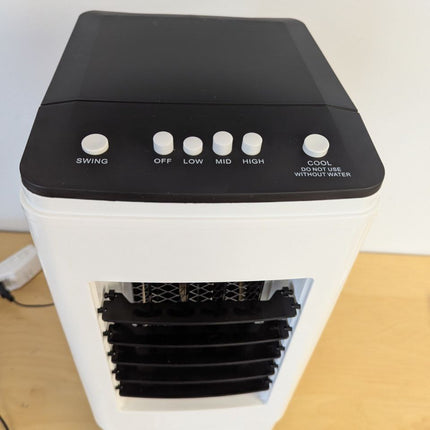 Portable Air Conditioner, 6L Water Tank with 3 Ice Packs, 3-in-1 Evaporative Coo