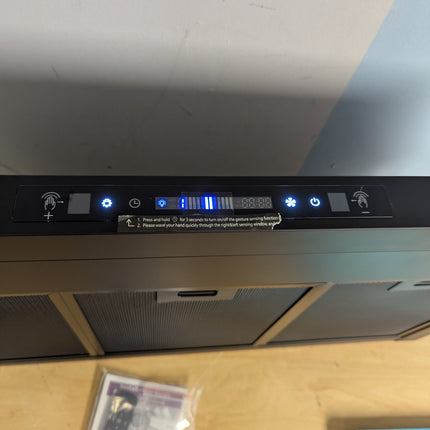 HisoHu 36 Inch Under Cabinet Range Hood with 900-CFM,4 Speed Gesture Sensing&Tou