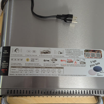 Homtone Pizza Oven Air Fryer Combo, 10-in-1 Electric Countertop Toaster Oven, 19