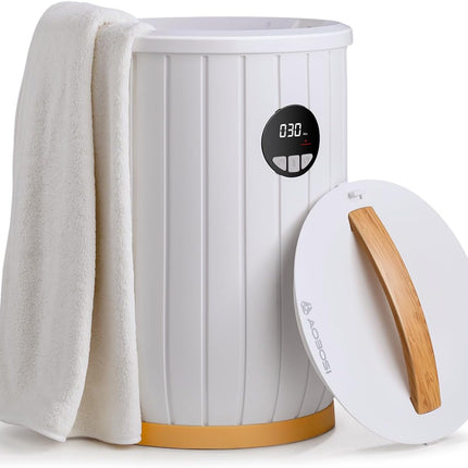 AAOBOSI 20L Towel Warmer for Bathroom - Heated Towel Warmers Bucket, Fits Up to