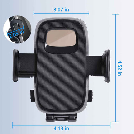 ELOHEI Phone Holder for Ford Edge with Custom Base, Custom Fit Car Phone Mount f