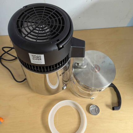 CO-Z Water Distiller, Water Purifier for Home, 4L Stainless Steel Distilled Wate