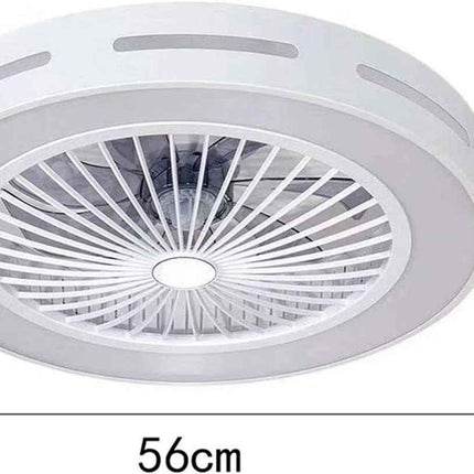 Fan Ceiling Light Ceiling Fan with LED Lighting and Remote Control 40W Ventilato