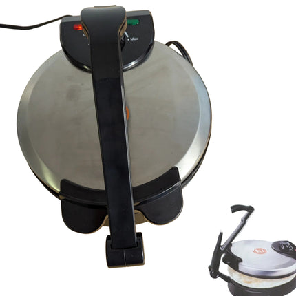 MasterChef Electric Tortilla Maker- Homemade Flatbread, Pitas, Bread, Tortillas-
