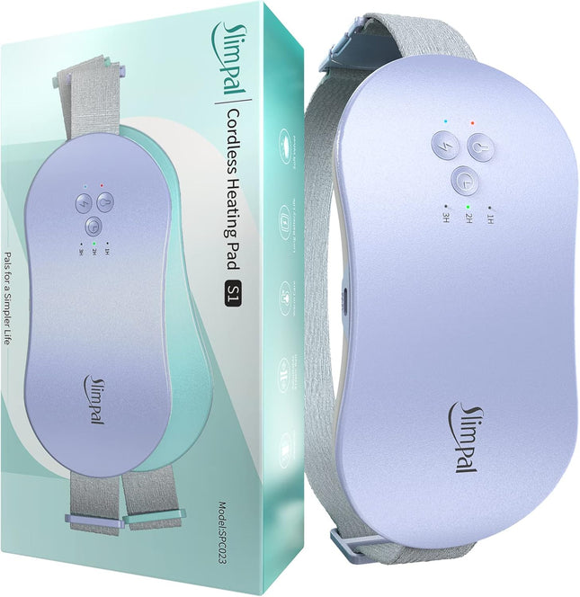 Slimpal Period Heating Pad for Cramps, Portable Heat Pad for Menstrual Cramp Rel