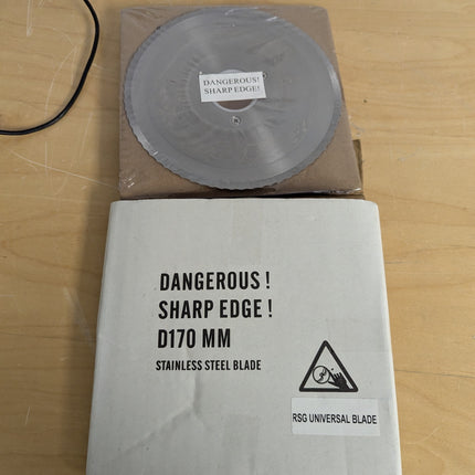 rsg universal stainless steel blade d170 mm
