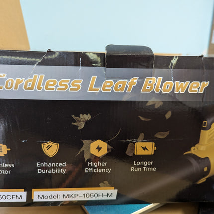 Cordless Leaf Blower Fit for Dewalt, 650 CFM Electric Leaf Blower, with Brushles