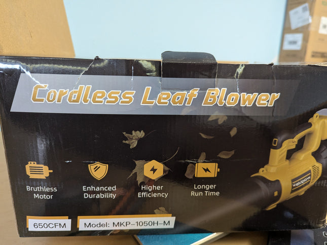 Cordless Leaf Blower Fit for Dewalt, 650 CFM Electric Leaf Blower, with Brushles
