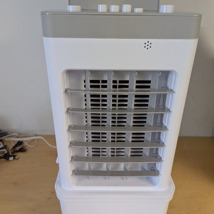 Mobile Evaporative Cooling Unit with 12L Water Tank, Quiet 35dB Air Cooler, 120°