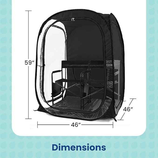 WeatherPod – The Original XXL 1-2 Person Pod – Pop-Up Weather Pod, Protection fr