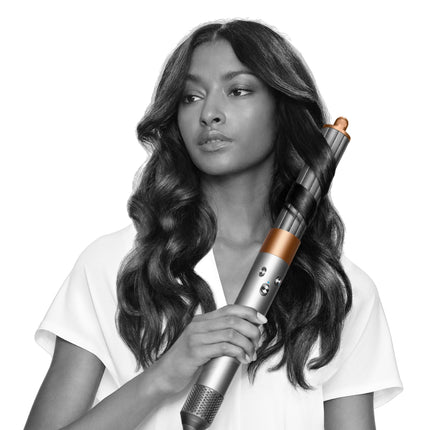 Dyson Airwrap Multi-Styler Complete Long for Long Hair, Dark Blue/Copper, 5 Attachments (No Soft Brush)