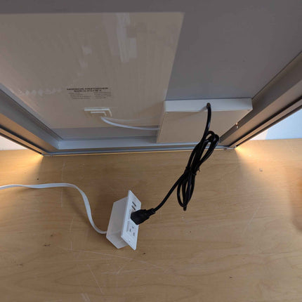 24X32 LED Bathroom Mirror with Lights, Anti-Fog, Dimmable - Lighted Bathroom Van