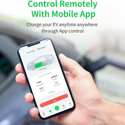 Autel MaxiCharger Home Smart Electric Vehicle (EV) Charger, 40 Amp Level 2 Wi-Fi