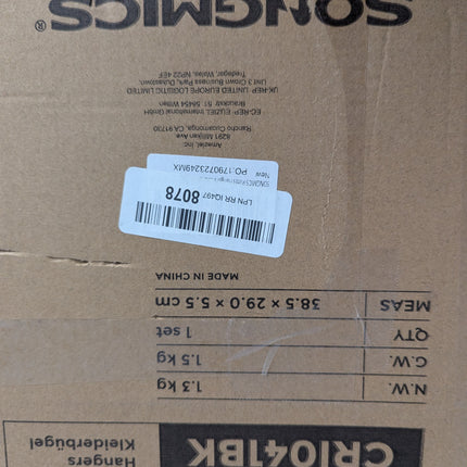 SONGMICS Trouser Hanger, Set of 3 Metal Clothes Hangers, Multiple Levels, Space