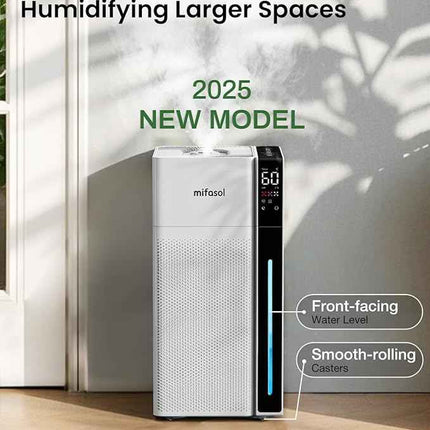 Humidifier Large Room, Mifasol Cool and Warm Mist Humidifiers for Bedroom 20L/5.