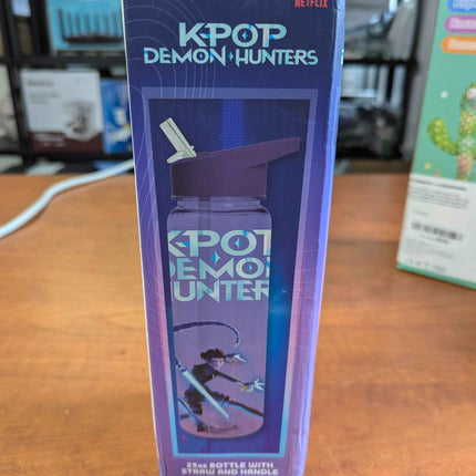 KPop Demon Hunters Officially Licensed Huntrix Water Bottle for Girls, 25oz Leak