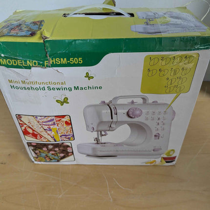 Sewing Machine for Beginners, Electric Portable Mini Sewing Machine with 50 Pcs