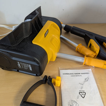 Cordless Snow Shovel Compatible with Dewalt 20V Max Battery, 11" Electric Snow B