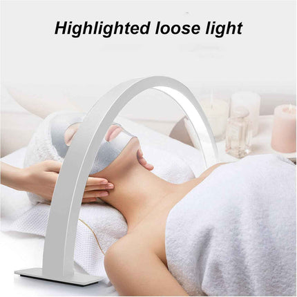 Half Moon Desk Lamp, 25W 3000K to 6500K Half Moon Nail Desk Lamp Adjust Brightne