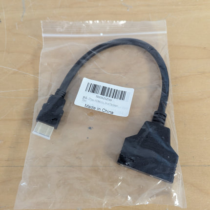 ZYuoo HDMI Cable - HDMI Splitter 1 in 2 Out/HDMI Splitter Adapter Cable HDMI Mal