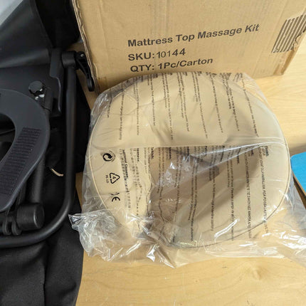 Master Massage Home Mattress Top Massage Kit Adjustable Headrest & Face Cushion