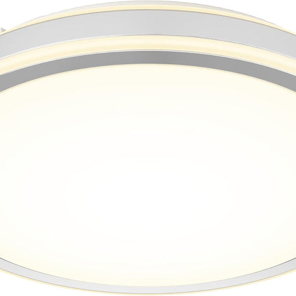 Artika Altitude 15” LED Flush Mount Ceiling Light, Dimmable Modern Fixture with