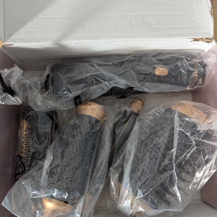 Atopskins 6 in 1 Hair Dryer Brush, Detachable Air Styler, 3 Heat Settings Blow D