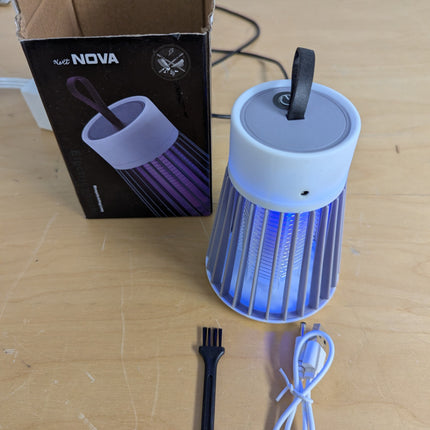 2025 New Mosquito Zapper, 2 in 1 Portable Cordless Camping Lamp, Mute and USB Ch