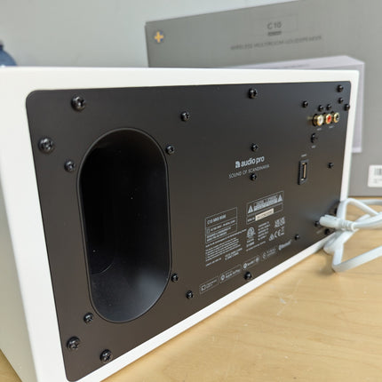 Audio Pro C10 MKII Wireless Speaker, WiiM Edition | High-Fidelity Sound, Multi-R