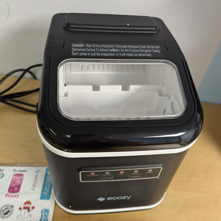 ecozy Smart Ice Makers Countertop, Portable Ice Maker with App Remote & Voice Co