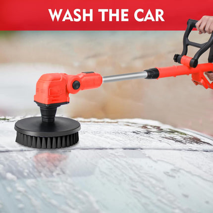 Cordless Power Scrubber Compatible with Milwaukee 18v Battery (Tool Only), Trony