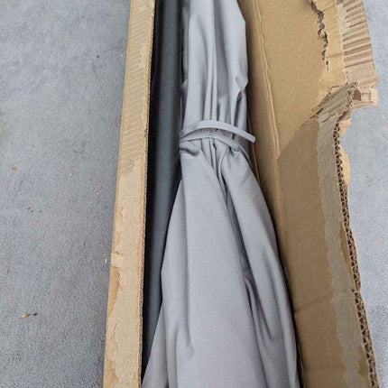 Tempera 9 ft Patio Umbrella Outdoor Table Umbrella with Push Button Tilt and Cra