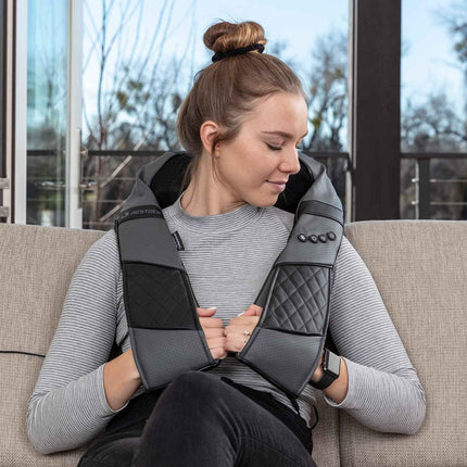 RESTECK Massagers for Neck and Back with Heat - Deep Tissue 3D Kneading Pillow,
