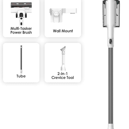 Tineco A20 Cordless Stick Vacuum Cleaner, Up to 40Min-Runtime 3 Modes for Multi-
