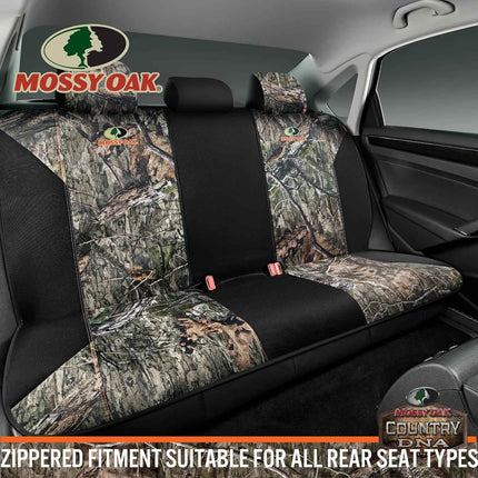 Mossy Oak Low Back Camo Full Size Bench Seat Covers, Universial Fit, Fit Most Re