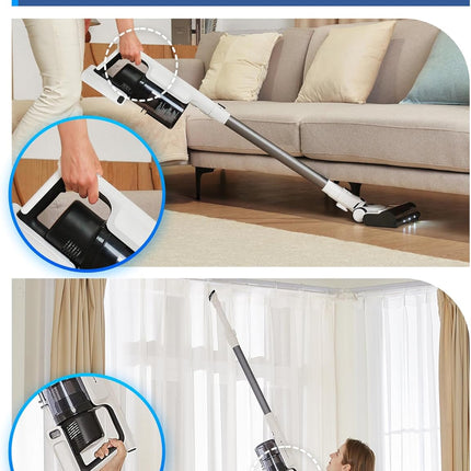 Tineco A20 Cordless Stick Vacuum Cleaner, Up to 40Min-Runtime 3 Modes for Multi-