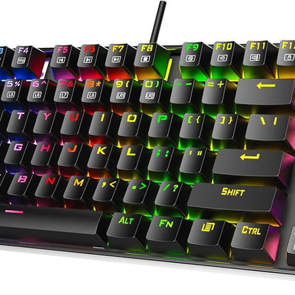 Redragon K552 Mechanical Gaming Keyboard 60% Compact 87 Key Kumara Wired Cherry