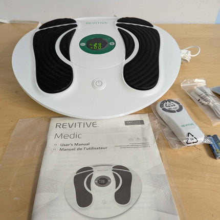 REVITIVE Medic Circulation Booster actively improves circulation • reduces pain