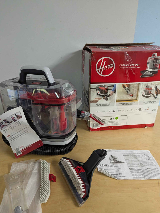 Hoover CleanSlate Portable Carpet & Upholstery Spot Cleaner, Powerful Stain Remo