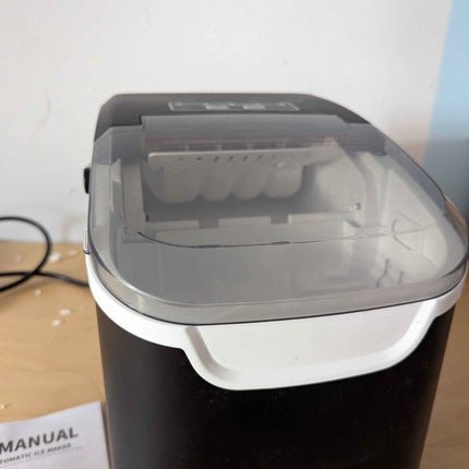 Countertop Ice Maker, 26 lbs/Day ice Production, 2 Sizes, 8 ice Cubes in 6 Minut