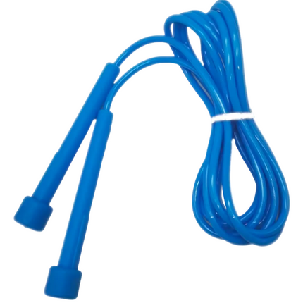 Jump rope blue adjustable abs plastic jump ropes