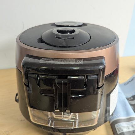 CUCKOO CRP-P1009SB | 10-Cup (Uncooked) Pressure Rice Cooker | 12 Menu Options: Q