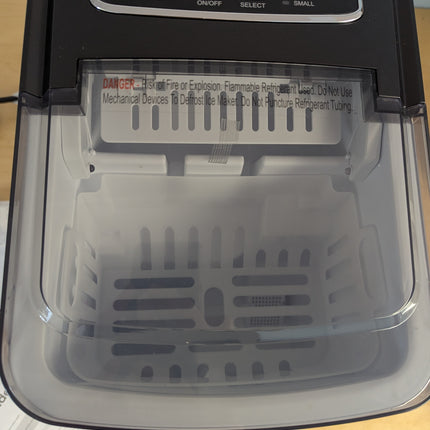 ecozy Portable Ice Maker Countertop, 9 Cubes Ready in 6 Mins, 26.5 lbs in 24 Hou