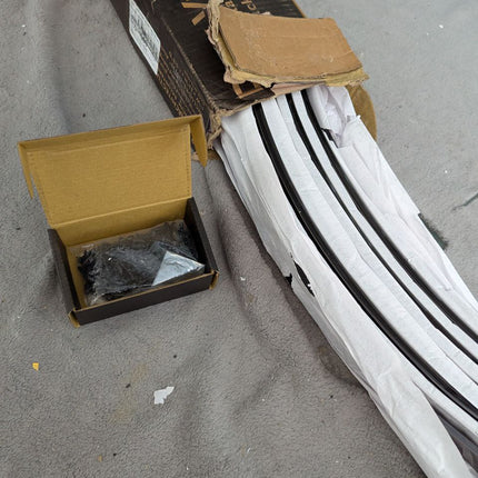 32" Double Wavy Aluminum Deck Balusters 30 Pack, Metal Deck Railing Stair Porch